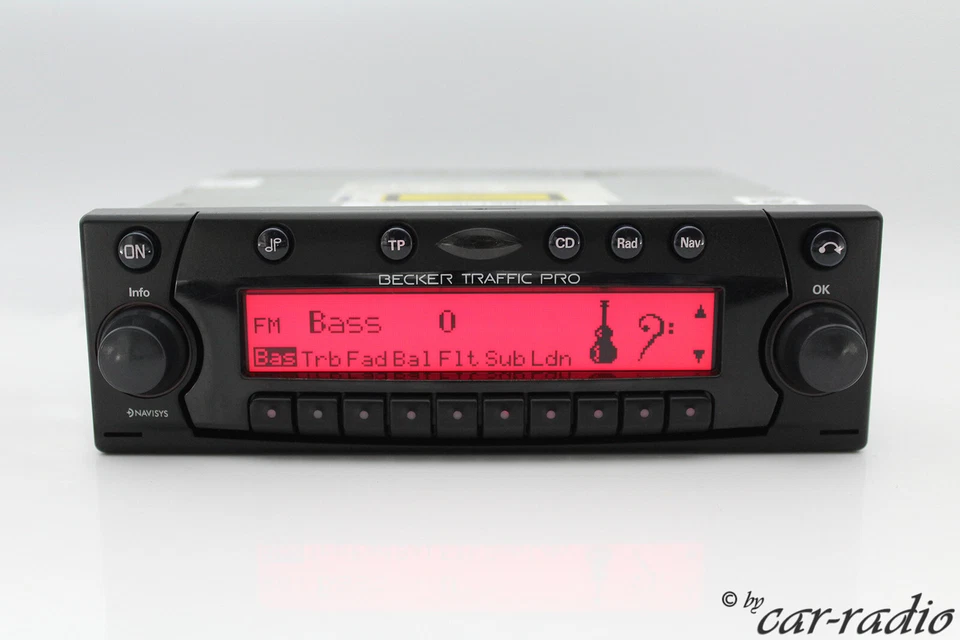 Becker Traffic Pro BE4720 Bluetooth MP3 Radio Navigationssystem 1-DIN CD-R 4720 - Bild 3 von 4