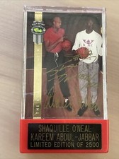 1992 Classic 4 Sport Shaquille O'Neal RC Kareem Abdul-Jabbar HOF MINT AUTO COA
