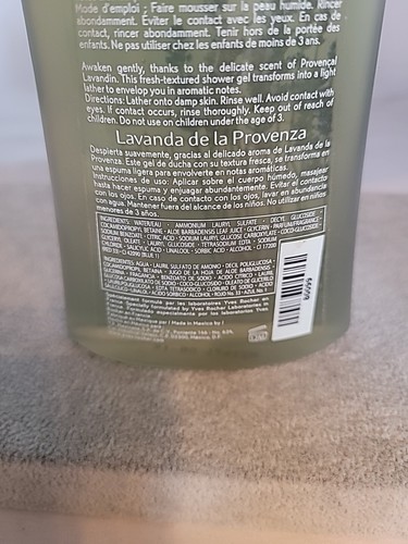 Yves Rocher Jardins du Monde Provencal Lavender Shower Gel 8.4 oz NEW - Picture 7 of 9
