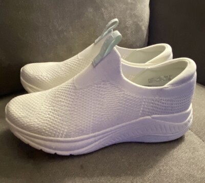 Dansko Pep Knit Slip-On Shoe in White Size