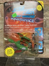 STAR TREK THE NEXT GENERATION TNG INNERSPACE KLINGON BIRD OF PREY MINI PLAYSET