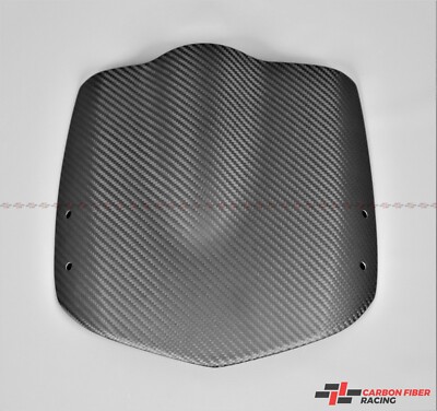 2003-2010 Buell XB9, XB12/S/SX/SS/STT/X Windshield - 100% Carbon Fiber Matte