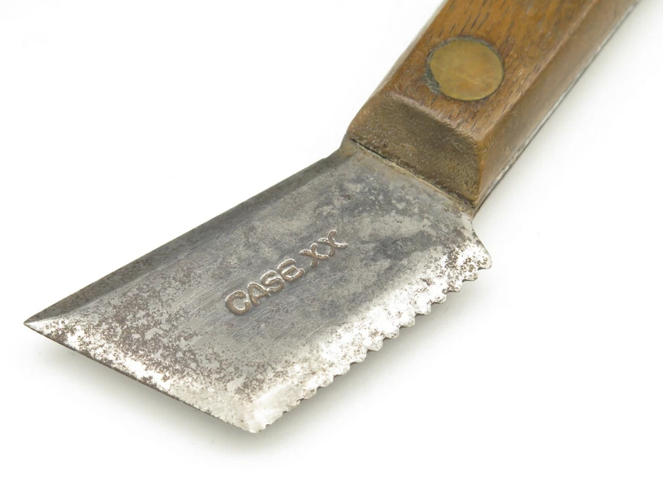 Ultra Rare VTG 1940's CASE XX 77F Early Carbon Steel Version Fish Scaling Knife - Image 3 of 4