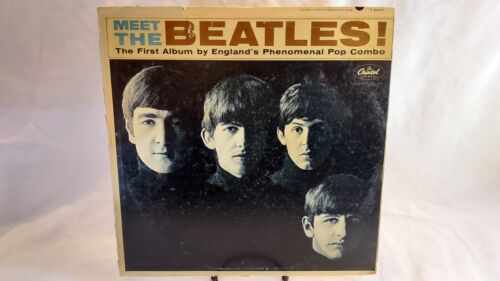 Vintage The Beatles Meet The Beatles! Vinyl LP Capitol T 2047 1964 3rd Press - Picture 1 of 17