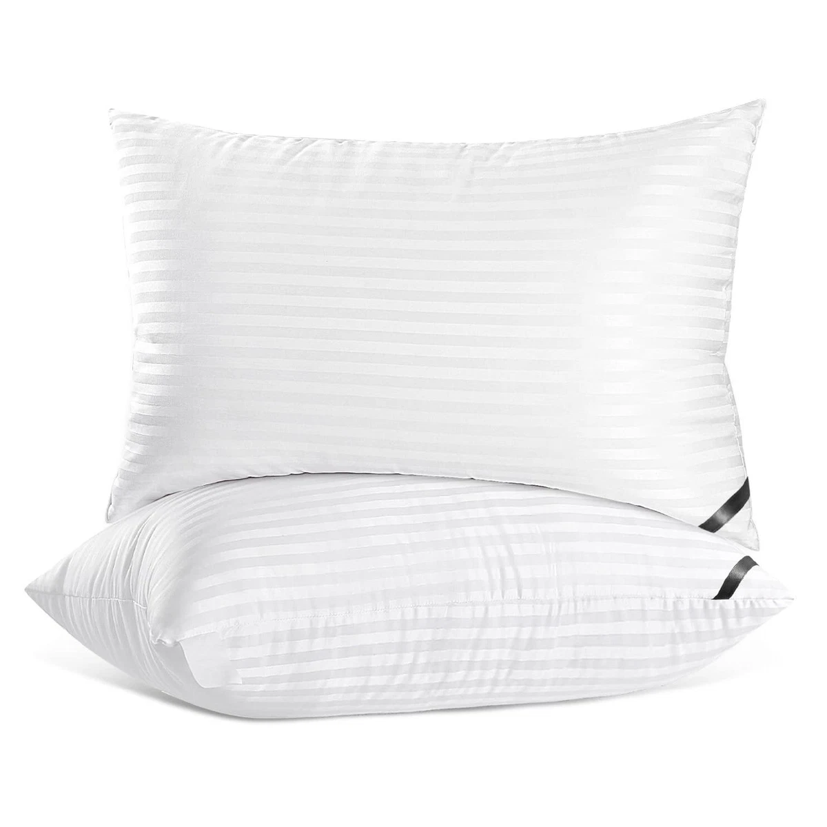 TECHTIC Queen Size HOTEL COLLECTION Pillows 20 x 30 Set of 2 Queen Pillows