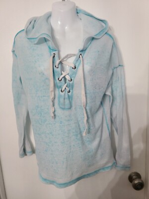 Ocean drive Blue/Turquoise FT LAUDERDALRE Hoodie Thin