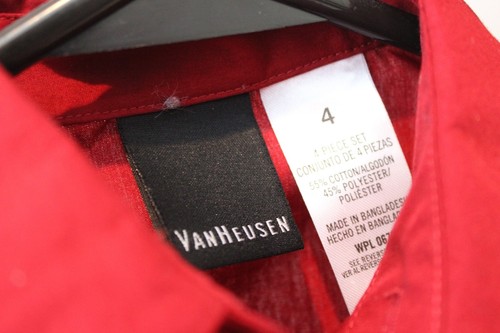 Adorable!! Boys Van Heusen 4 Piece Suit. Wore One Time. Size 4 - Picture 9 of 9