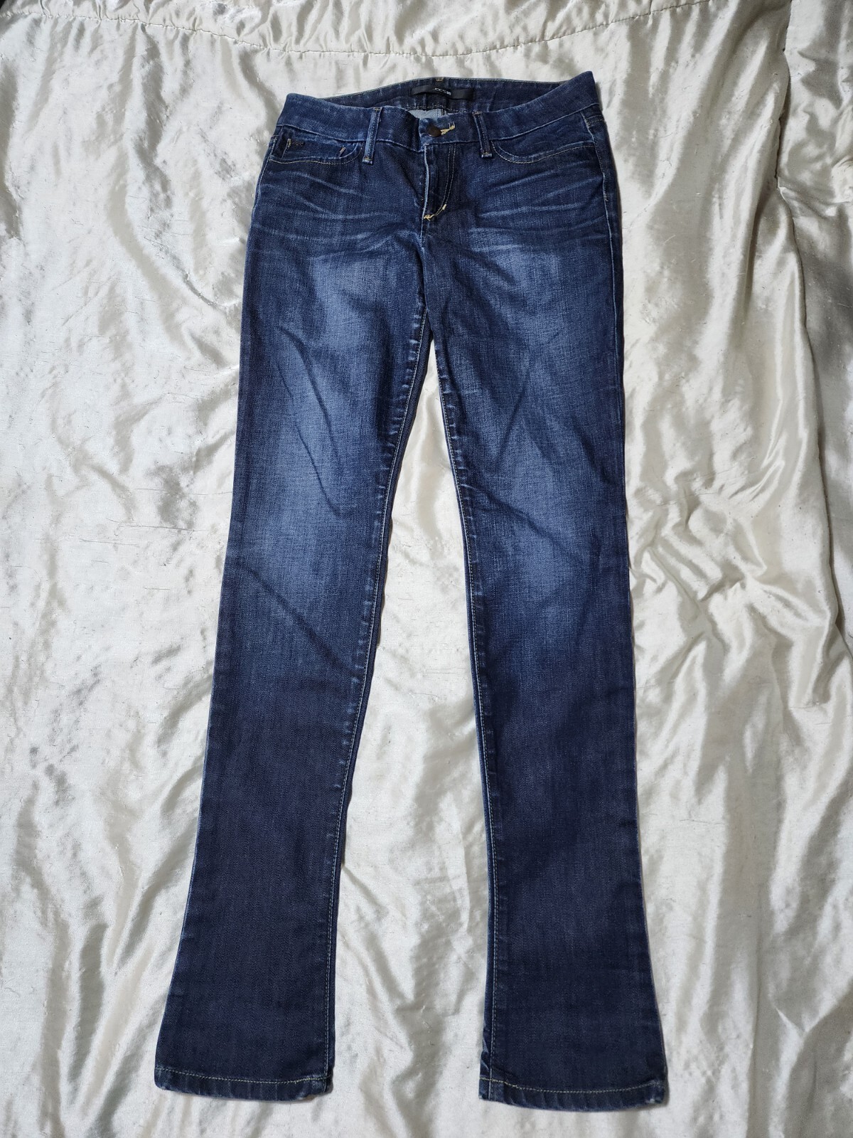 Women's Joe's Jeans Chelsea Fit Blue Dark Wash Whiskers Slim Jeans Size