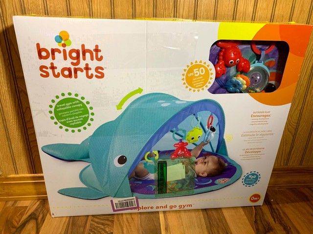 bright starts explore & go activity gym