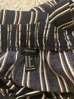 Forever 21 Striped Paper Bag Tie Front Shorts sz XS!! — photo 4