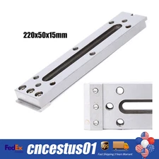 For Clamping Leveling 220x15x50mm CNC Wire EDM Fixture Board Stainless Jig Tool