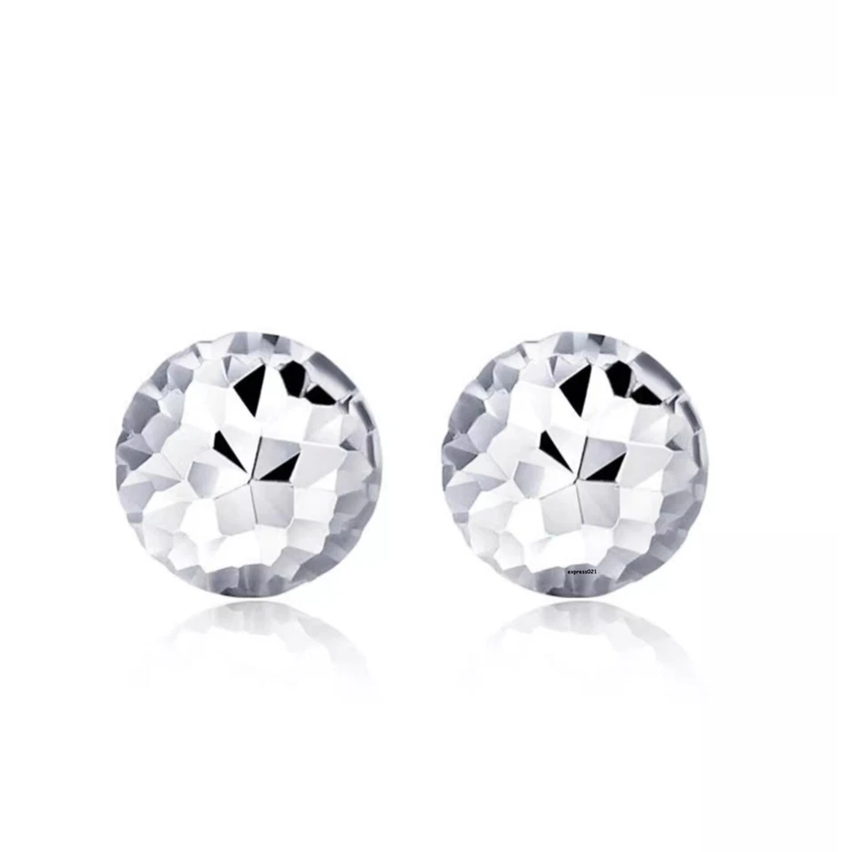 Pendientes de setas estrella talladas de 7 mm de regalo de platino puro 950 de platino puro de 1 pieza Foto 4 de 4