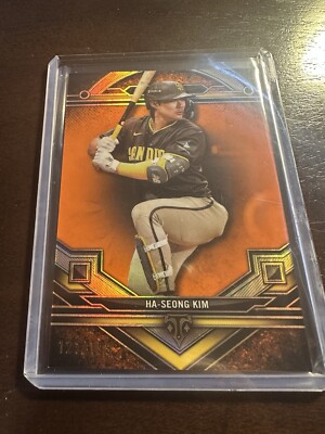 2024 Topps Triple Threads Ha-Seong Kim Orange Parallel /199 #136