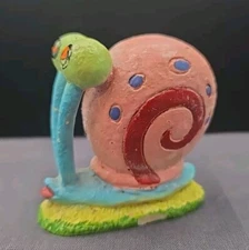 Sponge Bob Square Pants Gary the Snail Viacom Nickelodeon Small Figurine VTG 