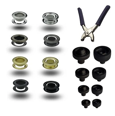 T-1 Ösenwerkzeug und Ösen passend für die Vario-Zange, osen24.store®, Nieten,Öse