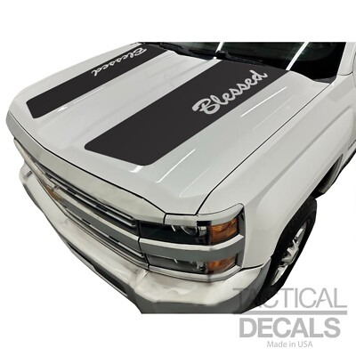 Hood Tailgate Blessed Stripes Kit for 2014-2019 Chevy Silverado HDK8