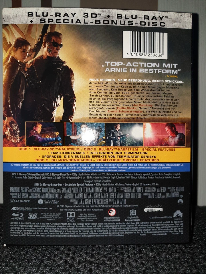 Terminator: Genisys Skull & 3D Steelbook (AmazonDE exklusiv) NEU&OVP OOP & OOS - Bild 4 von 4