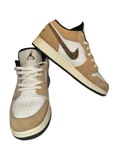 Air Jordan 1 Low SE 'Brown Elephant' taglia 7 anni 8 donna unisex