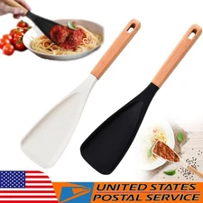 1/2x Multifunction Silicone Spatula Spoon Cooking Spoons Salad Shovel Kitchen