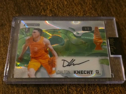 2024 Wild Card Alumination Just The Hits Basketball Dalton Knecht 1/3 Auto Tenn.