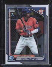 2024 Bowman #BCP-75 Esmil Valencia Chrome Prospects
