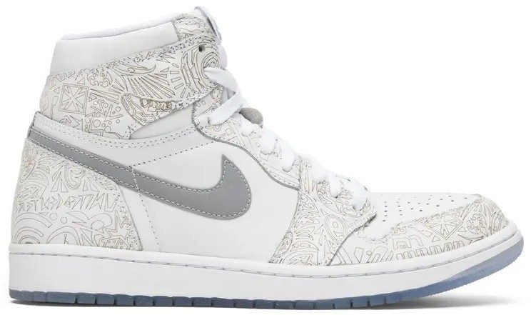 Size 10 - Air Jordan 1 Retro OG High Laser for sale online | eBay