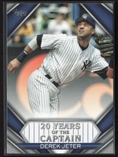 2020 Topps Update #YOC-05 Derek Jeter 20 Years of The Captain