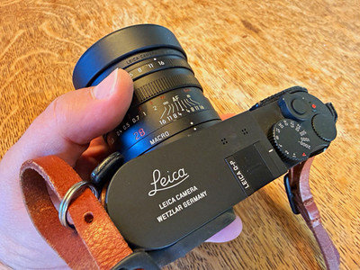 Leica Q-P Black Compact Digital Camera 24MP f/1.7 Wi-Fi Autofocus
