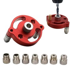 Drill Guide Locator, Vertical Centering Dowel Jig Kit 3/4/5/6/7/8/9/10mm Dril...