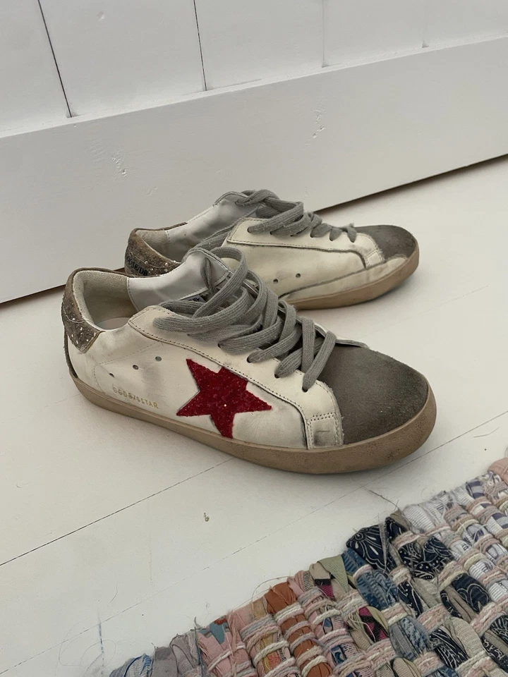 *não real* (aparência realista) Golden Goose feminino tamanho: 8 - Imagem 3 de 4