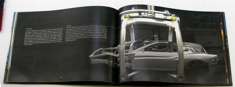 FERRARI California 2009 Car Sales Brochure 2008 #95998073 Eng/Italian Text - Image 4 of 4
