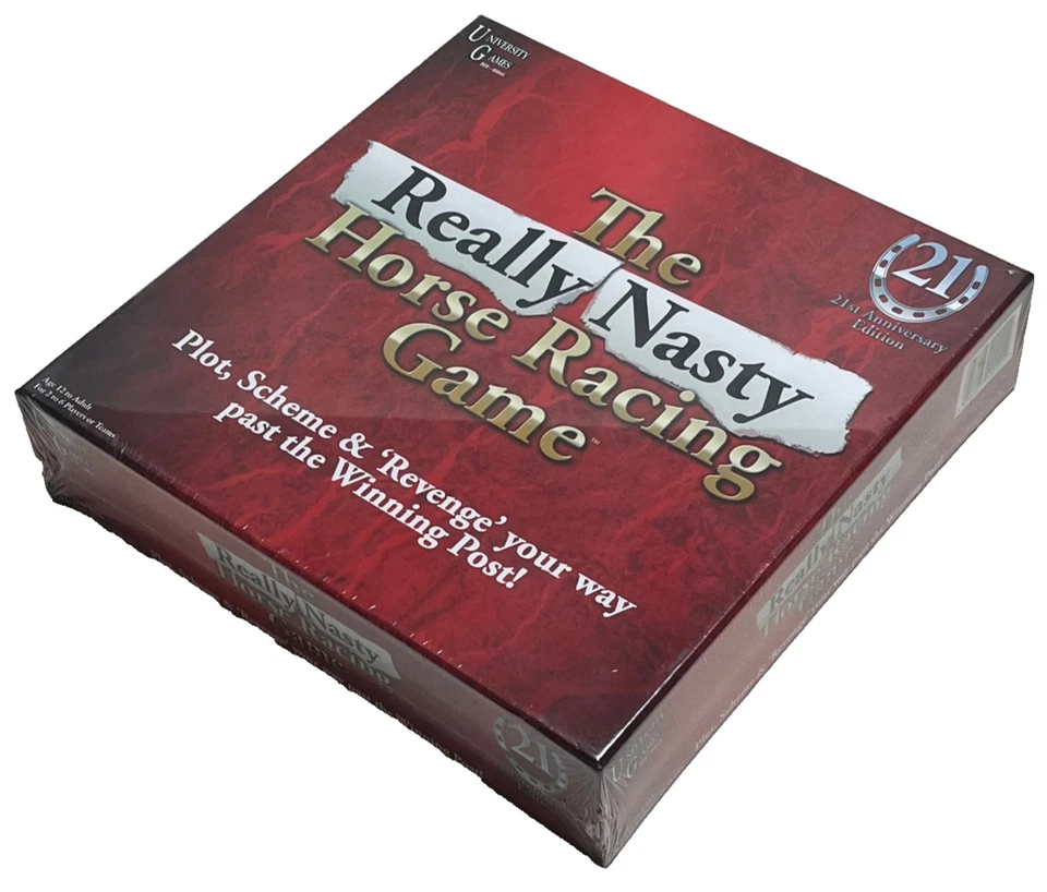 THE REALLY NASTY HORSE RACING GAME : 21st Anniversary Edition - New & Sealed - Image 4 of 4
