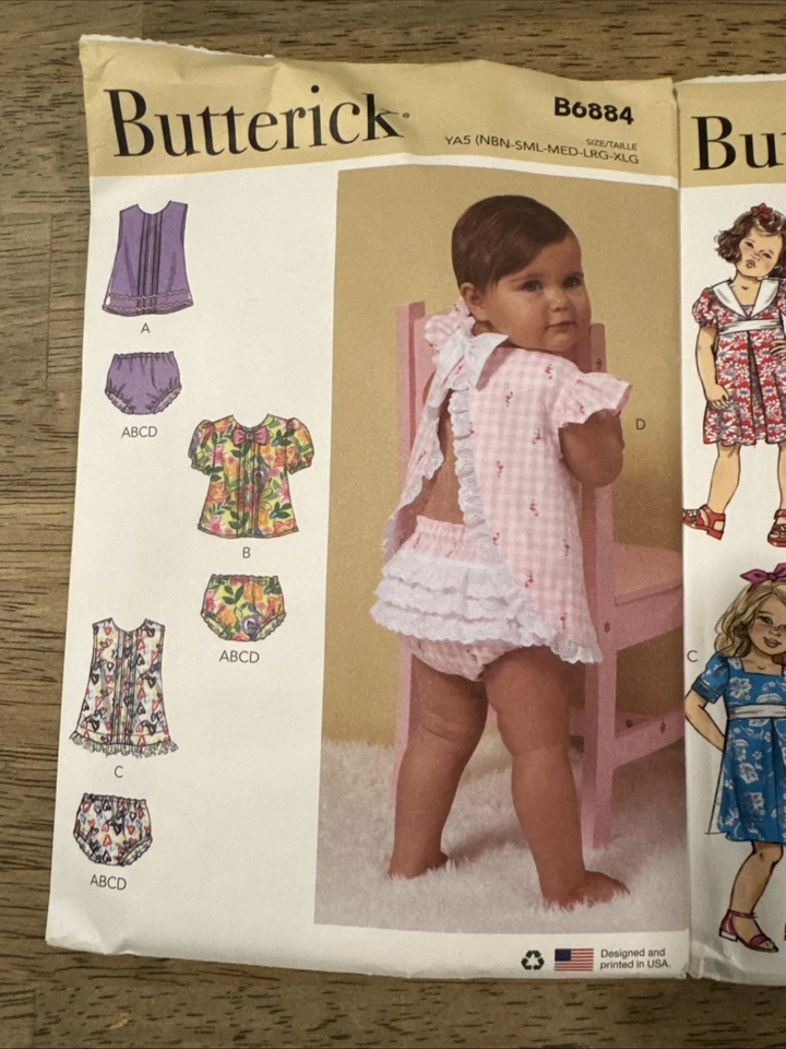 Lot of 2 Butterick Kids Children’s Clothes Pattens - Image 3 of 4