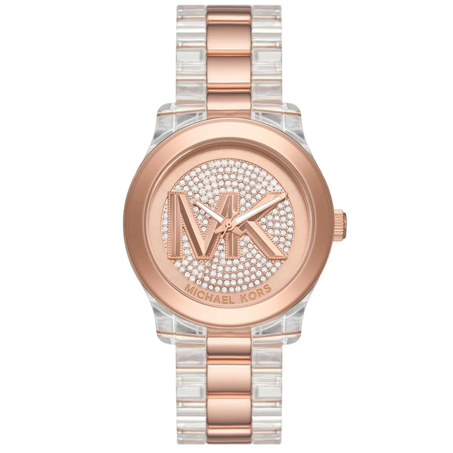 Orologio Michael Kors donna passerella quadrante oro rosa MK7355