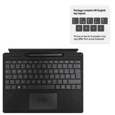 Microsoft Surface Pro X Signature Keyboard and Slim Pen - UK English QSW-00003 