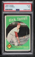 1959 Topps Turk Farrell #175 PSA 7 06mi