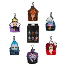 Disney Villains Cosplay Mystery Mini Backpack Keychain Charm