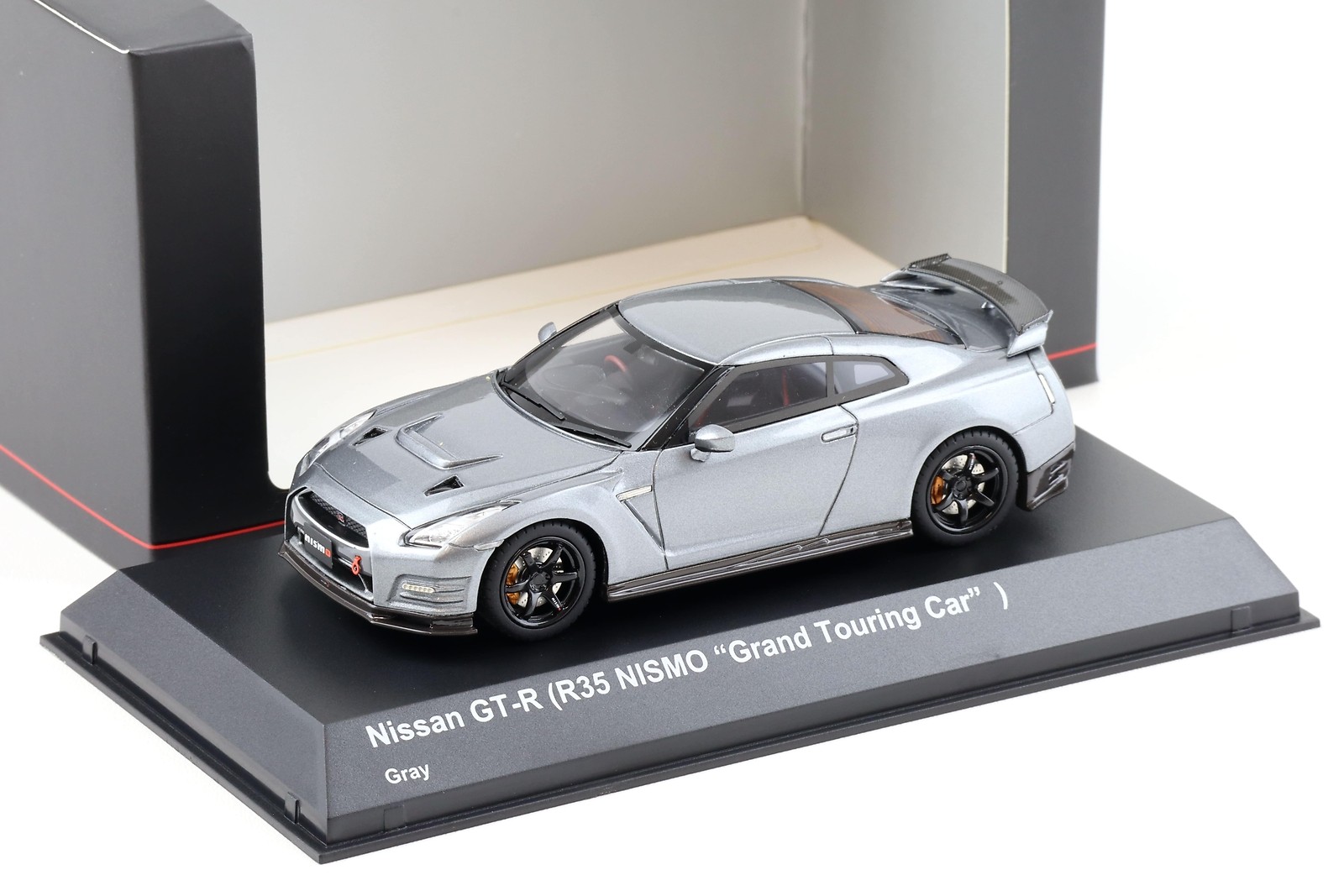 1:43 Kyosho Nissan R35 Nismo Grand Touring Car Grey Metallic KSR43110GR