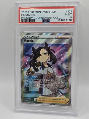 Pokémon 英語 #121 Marnie マリィ SR PSA 9 Pokémon 英語 #121 Marnie マリィ SR PSA 9 - メルカリ