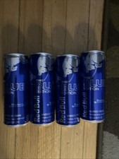 4 Blueberry Red Bull Energy Drink 12oz DISCONTINUED