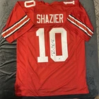 Ryan Shazier Ohio State Buckeyes Autographed Red Football Jersey #10 JSA