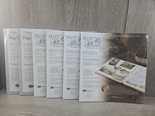 Creative Memories 12x12 Page Protectors 16 Sheets Each Sealed Lot Of 6