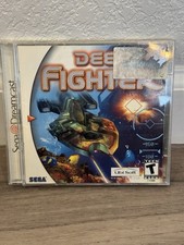 Deep Fighter (Sega Dreamcast, 2000) 2 Discs Game Complete with Manual CIB