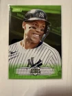 Topps Stadium Club 2025 Aaron Judge Green Foil #139 Yankees Baseball Card