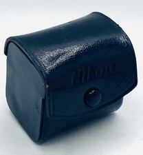 Vintage 1970's Original Nikon Black Leather Case Used Z6