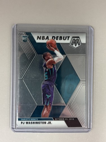 2019-20 Mosaic PJ Washington Jr. #278 Charlotte Hornets NBA Debut Rookie Card - Picture 1 of 2