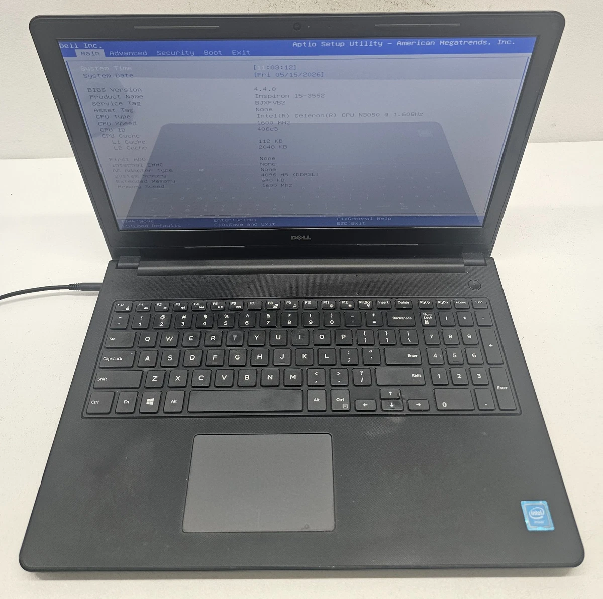 Dell Intel Celeron N 4GB PC Laptops & Netbooks 15-15.9 in Screen