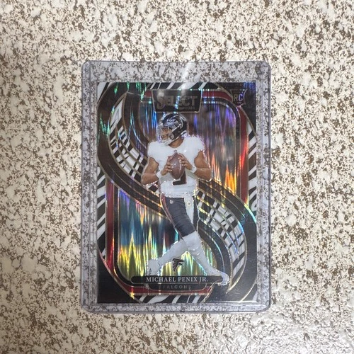 Panini 2024 Select Prizm Premier Level Case hit Michael Penix Jr. RC Falcons