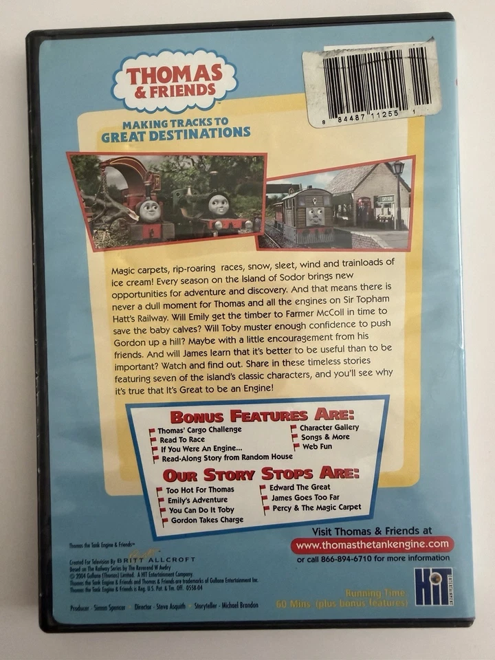 THREE Used DVDs - Thomas & Friends - Image 4 of 4