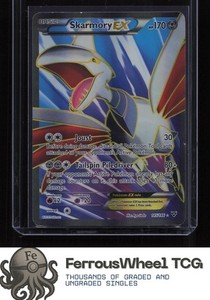 Skarmory EX 145/146 XY Base Set Full Art Ultra Rare Holo